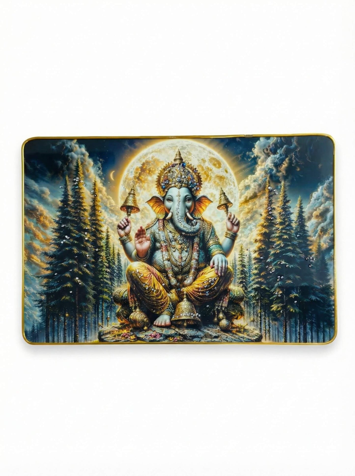 Ganesh Jewel Blessings – Ganesha Luxury Wall Art