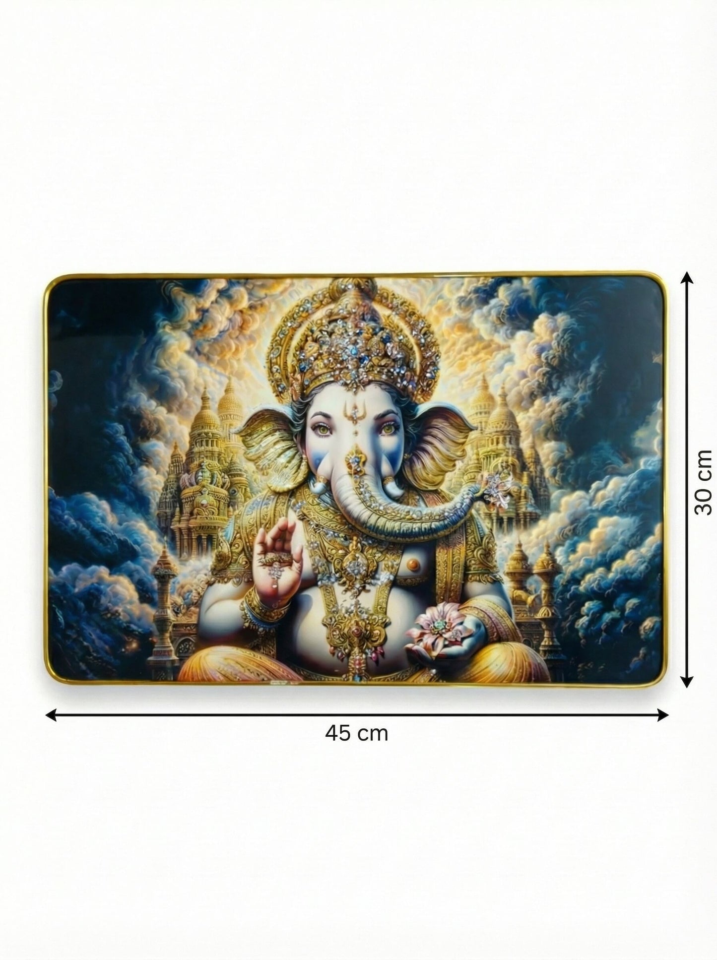 Ganesh Jewel Blessings – Ganesha Luxury Wall Art