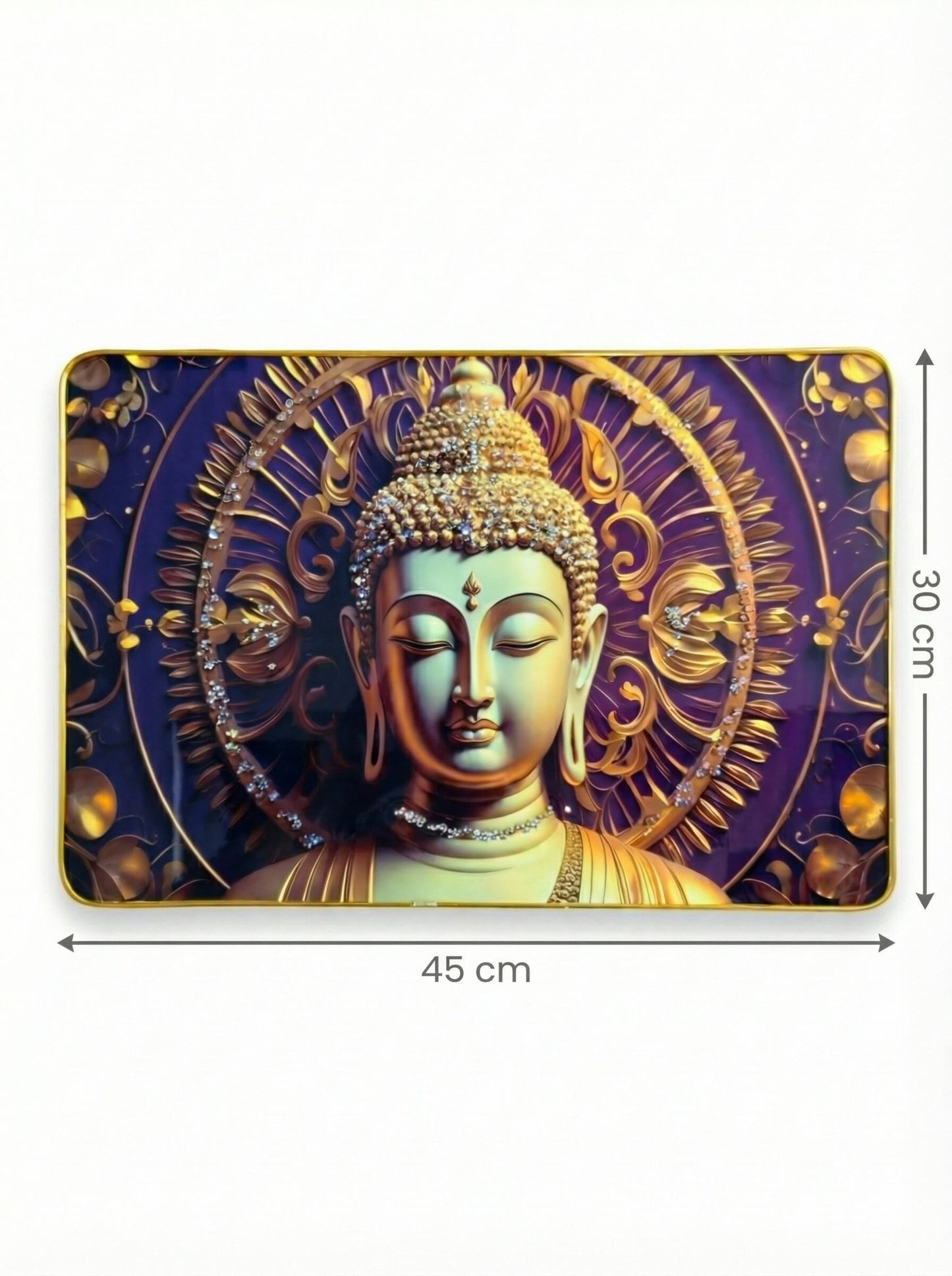 Buddha Jewel Serenity – Buddha Luxury Wall Art