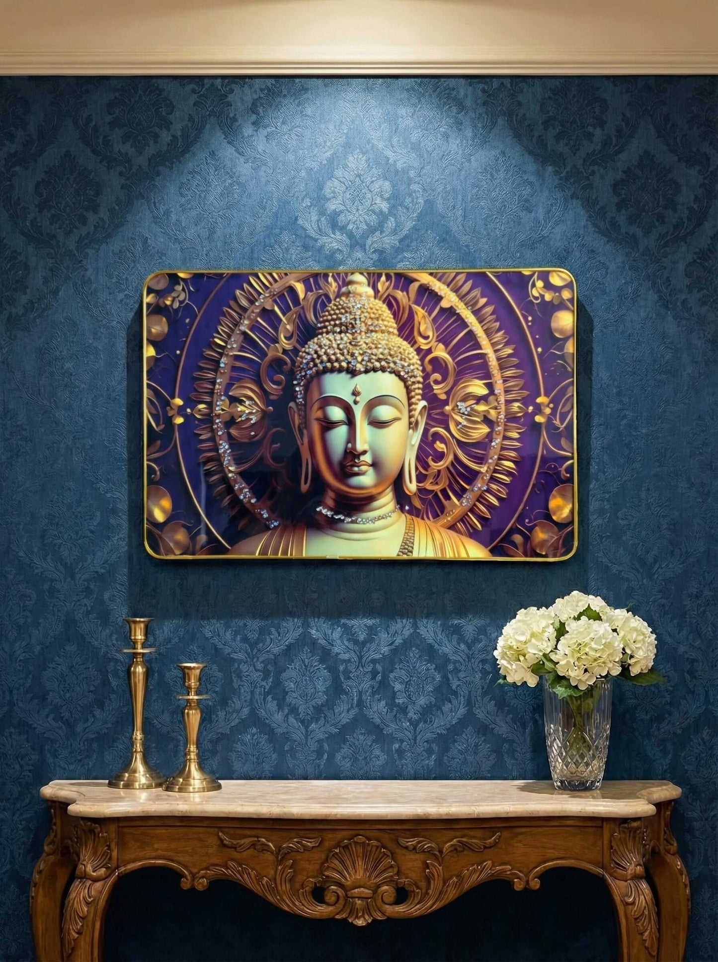 Buddha Jewel Serenity – Buddha Luxury Wall Art